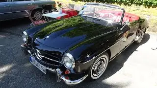 1962 Mercedes-Benz 190 SL - Exterior and Interior - Oldtimer-Meeting Baden-Baden 2025