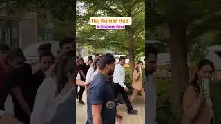 Raj kumar rao at city centre Patna📍. #shorts #ytshorts #youtubeshorts #patna #rajkumarrao