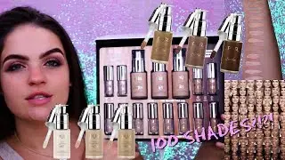 100 SHADES?! | PUR 4 in 1 Love Your Selfie Foundation Review, Swatches, & Wear Test