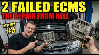 Два вышедших из строя блока управления двигателем за месяц: ремонт Corolla, превратившийся в ад 🔧