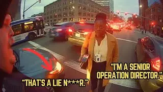 Racist Cop Humiliates Quiet Black Woman at Red Light &mdash; Seconds Later, Federal SUVs Pull Up....