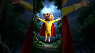 🦸&zwj;♂️✨ How Dinkan Got His Superpowers! 🌳 The Life-Saving Legend of the Jungle!