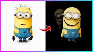 Minion Transformation In Halloween - Glow Up Halloween