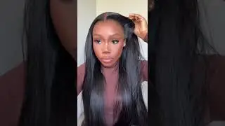 OMG love this super long silky straight hair #wigginshair #wigs #shorts