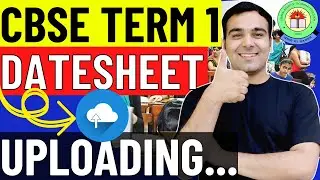 CBSE Term 1 Datesheet Uploading.... #shorts