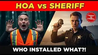 HOA 'Cops' Install Spike Strips on My Road - Not Knowing I'm the Sheriff! | EntitledPeople Reddit