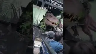 The Jurassic Park Ride  Californie Universal Studio