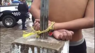 Vecinos linchan a ladr&oacute;n en El Chico, Veracruz