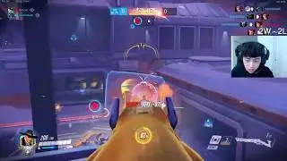 RASCAL PRO CARRY ASHE! [ OVERWATCH SEASON 21 TOP 500 ]