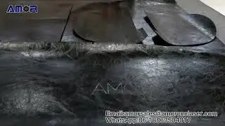 Black leather cutting machine|CNC osilation cutting machine