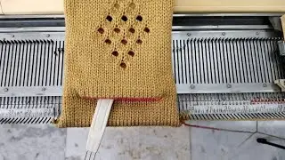 Pocket Design Tutorial | Machine Knitting | Rudra Creation