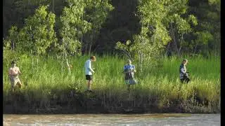illegal barramundi fishing Rockhampton barrage