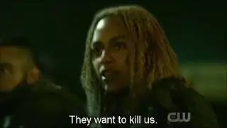 The 100 6x12-Clarke,Layla,Bellamy,Octavia,Miller,Echo and Gaia