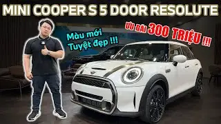 MINI Cooper S 5 Cửa Resolute 2023 (Nanuq White): GIẢM tới 300 triệu, món hời đích thực | Phan Xe Đức