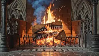 Fireplace Crackling Cozy Fire Sounds for Relaxing & Sleeping