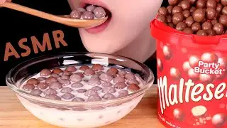 ASMR Maltesers chocolateball 몰티져스 モルティージャス (eating sounds) 먹방 [mukbang] 咀嚼音