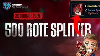 500 rote Splitter geöffnet – größter Pull bisher | Raid Shadow Legends