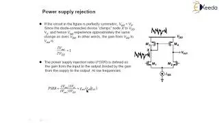 Power Supply Rejection - Stability and Frequency Compensation Op-Amp - Analog & Mixed VLSI Design