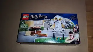 Lego - Harry Potter - Hedwig at 4 Privet Drive (76425) - Part 01 - 4K/60fps