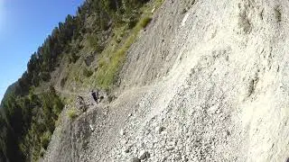 Mont Chaberton der Weg auf den Berg