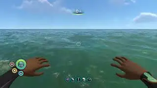 Subnautica | Test Footage | Xbox One X | Creepvine, Reefback Scan & Surface Floating