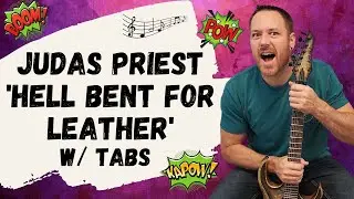 Judas Priest Hell Bent For Leather Guitar Lesson + Tutorial