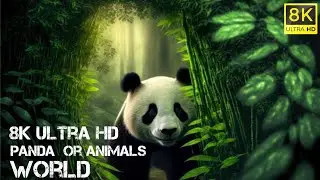 ||Panda Or Beautiful Nature||Animals video 8K ultra HD for|| short Animal STD||