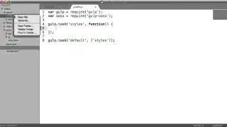 Getting started with Foundation, Bower & Gulp