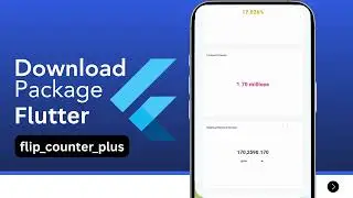 Build a Premium Animated Flip Counter in Flutter  (such as tickers, dashboards, and stock markets)