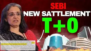 SEBI Chairperson Madhabi Puri Buch On T+0 Settlement | Stock Market crash | Options Trading