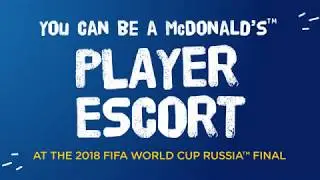 Become a McDonald's Player Escort!