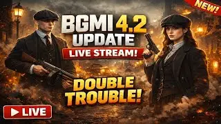 Double Troble is Live : Day 3 Stream/ Bgmi 4.2 update /iphone 16 pro / 999 fps💀  #bgmi #bgmilive