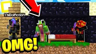 Minecraft Bedwars but everyone is a tryhard