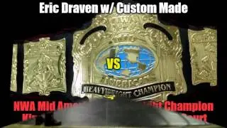 Highlights of Eric Draven vs King Nicolas Noble NWA Mid America Title Match 12/30/16