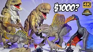 $1000 Distortus Rex? New Custom Jurasic World Rebirth Dinosaurs! Spinosaurus, Quetzalcoatlus, Mosa