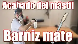C&oacute;mo Barnizar un M&aacute;stil de Bajo con Nitorlack Mate | Acabado Profesional Paso a Paso