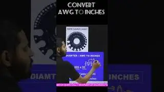 AWG INTO INCHES 🔥🔥#ELECTRICAL_IN_SECONDS #UPPCL_SSC_MCQ