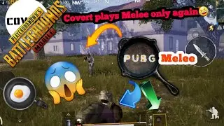 NEW PUBG MOBILE ARCADE MELEE ONLY MODE 🍳😱