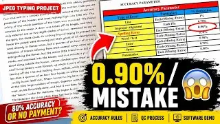 Data Entry JPEG Typing Project Full Solution | Image to Text Converter| Auto Typer Typing Software