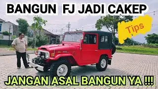 Tips sebelum membeli dan restorasi Toyota Landcruiser FJ40 Hartop Soft top Kanvas