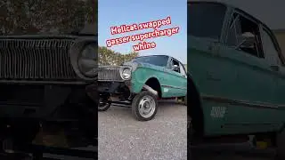 Hellcat Swapped Gasser Supercharger Whine
