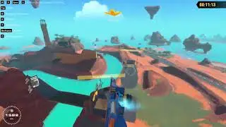 Trailmakers Race Island Air Race (Go Kart League, UFO Engine) 11.98s (WR)
