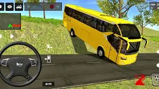 Euro Bus Driving Game PublicTransportation 2024 Indonesia BusSimulator Android Gameplay #86