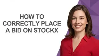 How To Correctly Place A Bid On Stockx - AshleyHowTo