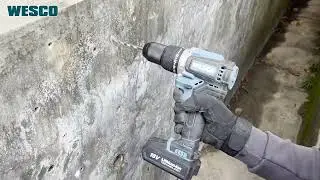 WESCO WS9965 and WS2319 20V Cordless Brushless drill driver
