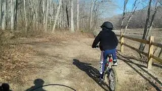Biking at Cosca Park