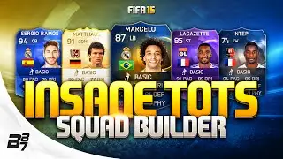 FIFA 15 | INSANE RAINBOW TOTS SQUAD BUILDER! w/ TEAM OF THE SEASON MARCELO!