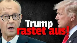 💥Trump bläst von der Leyen den MARSCH: STRAFZÖLLE für Deutschland