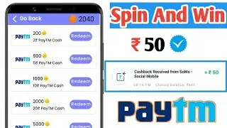 🤑 Spin And Win Real Cash । New Best Earnings App 2022 । Best Earning app । @vishal_gupta_youtube