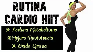 Cardio Intenso Quema Grasa / Elimina Grasa En 25 Minutos sin Equipo.